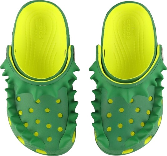 Crocs Sandaler   Classic Spikes Clog T   Syre/Green Eføy   Crocs   22/23   Sandals   Grønn   22 23