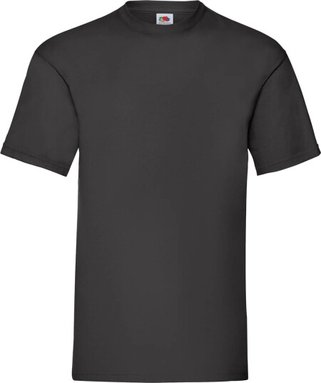 Fruit Of The Loom Value Weight T skjorte Svart L