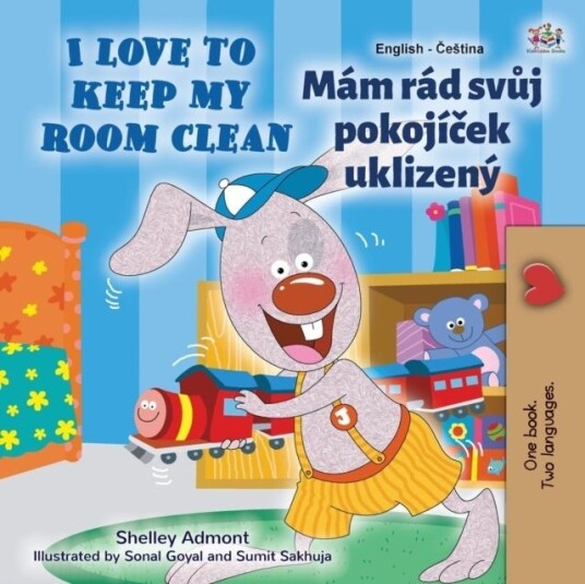 I Love to Keep My Room Clean English Czech Bilingual Children's Book I Love to Keep My Room Clean English Czech Bilingual Children's Book