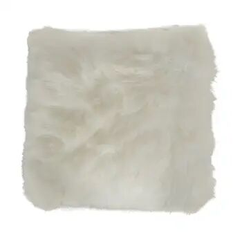Borg Living Pyntepute - Fuskepels - 45x45 cm - Hvit - Myk sofapute Borg Living Pyntepute - Fuskepels - 45x45 cm - Hvit - Myk sofapute