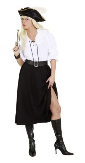 Boland Traciks Sort Lang Nederdel OR904236/38
