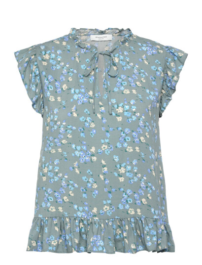 Rosemunde Rwelif Sl Regular Top - Blue - 34