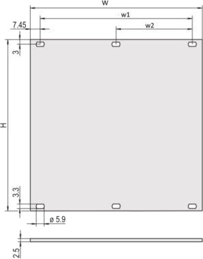 Schroff Schroff Frontpanel Uskjermet 3 Hu Skrueenhet 63 Hk 2.5 Mm Al Anodisert 30808067 Schroff Schroff Frontpanel Uskjermet 3 Hu Skrueenhet 63 Hk 2.5 Mm Al Anodisert 30808067