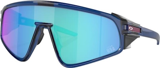 Oakley Latch Panel Transparent Blue W/Prizm Sapphire OS