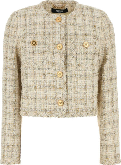 Versace Dame Jakker Beige M,