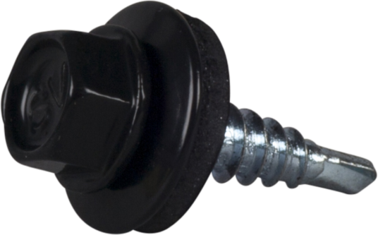 ESSVE 4,8x20mm Farmerskrue 250-pakning Svart for Bygg ESSVE 4,8x20mm Farmerskrue 250-pakning Svart for Bygg