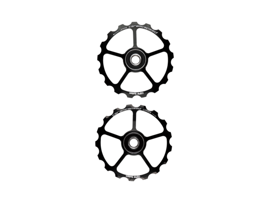 CeramicSpeed Keramisk Oversized Pulleyhjul 17+17 svart