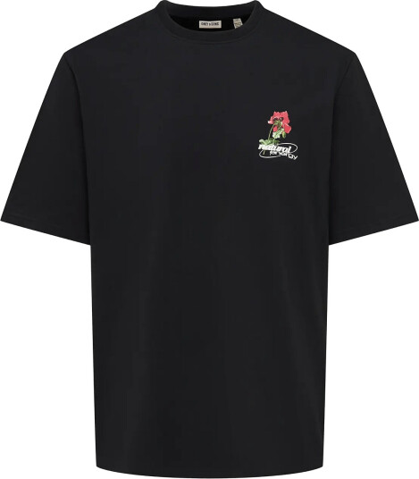ONLY & SONS Onsnature Rlx Ss Tee Black L