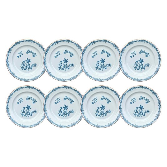 Rörstrand Ostindia Tallerken 27 cm 8 pk