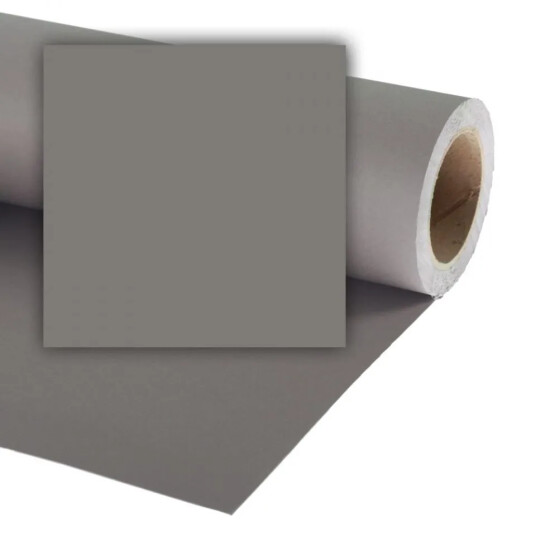 Colorama Bakgrunnspapir 551 Mineral Grey 1,35 x 11 meter. Colorama Bakgrunnspapir 551 Mineral Grey 1,35 x 11 meter.