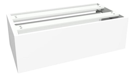 Vikingbad Sideskap Slett MIE Demi - Mål: B(60-90)Xh46xd29 cm Hvit Matt / 90cm Vikingbad Sideskap Slett MIE Demi - Mål: B(60-90)Xh46xd29 cm Hvit Matt / 90cm