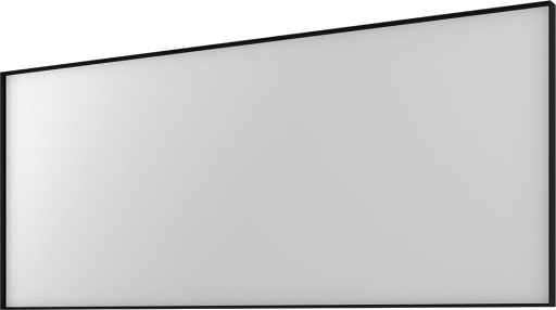 Basicline speil 140x60cm på matt svart aluminiumsramme Basicline speil 140x60cm på matt svart aluminiumsramme