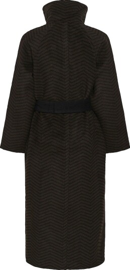 InWear - Ullkåpe ZaschaIW Collar - Svart