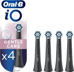 Tannbørste Braun Sb-4 Oral-B Io Mild Care Black Utskiftbare Tannbørstehoder 4 Stk.