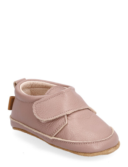Melton Luxury Leather Slippers - Pink - 16/19
