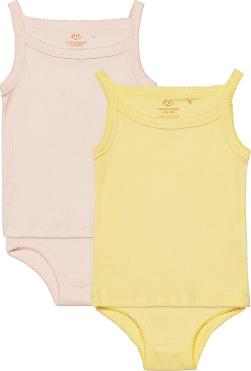 Copenhagen Colors | Rib Jersey 2Pack Straptop & Underpants | 116