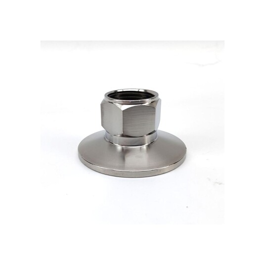 1.5" til 1/2" BSP hun overgang Tri-Clamp rustfritt stål