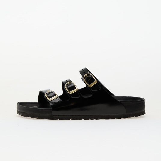 Joggesko Birkenstock Florida Fresh Natural Leather Patent High Shine Black EUR 37 Joggesko Birkenstock Florida Fresh Natural Leather Patent High Shine Black EUR 37