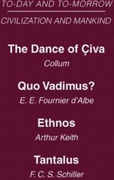 Today & Tomorrow Mankind & Civilization Vol 1