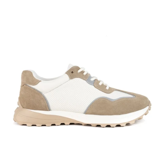 Sergio Moretti Herre Sko Beige 43 EU