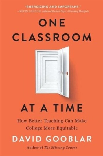 One Classroom at a Time