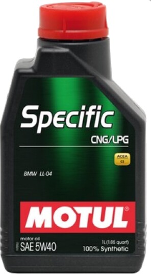 Motorolje MOTUL SPECIFIC CNG/LPG 5W40 1L