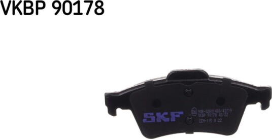 Bremseklosser SKF VKBP 90178 Bremseklosser SKF VKBP 90178