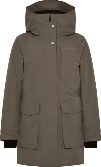 Didriksons Women's Harriet Parka Mocha Brown 40