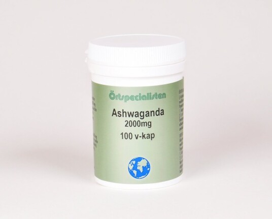 ASHWAGANDHA 2000mg 100 kapsler ASHWAGANDHA 2000mg 100 kapsler