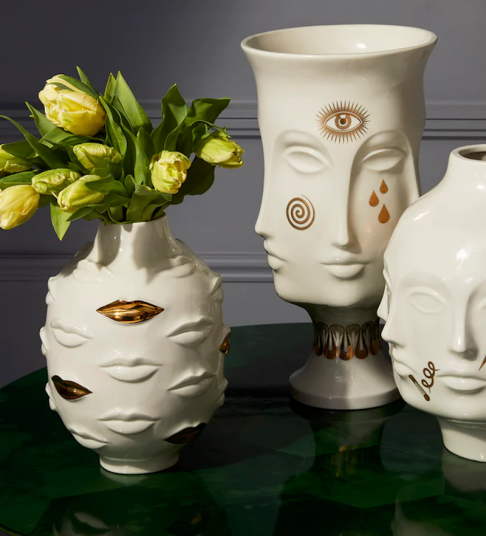 Jonathan Adler Gilded Muse Gala Vase H25