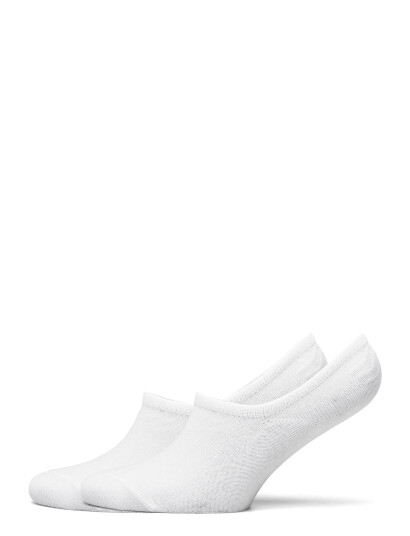 Pieces Pctess 2 Pack Sneaker Socks Noos Bc - White - 39-41