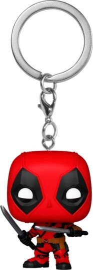 Northix Nøkkelring Marvel Deadpool & Wolverine samleobjekt i lommestørrelse