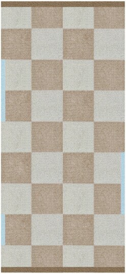 Mette Ditmer Square all-arround gangteppe Camel 70x150 cm Mette Ditmer Square all-arround gangteppe Camel 70x150 cm