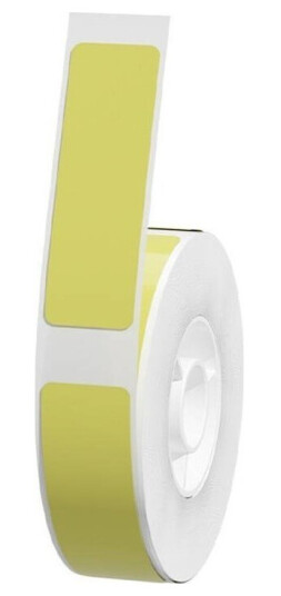 Thermal Labels Niimbot Stickers 12X40 Mm, 160 Pcs (Yellow)