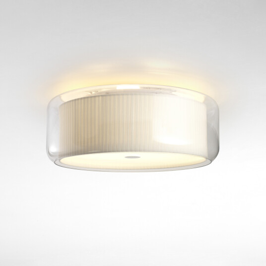 MARSET Mercer C Taklampe glass bomull Stue 17.6 Beige