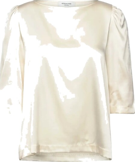 Rosemunde Rwjade Silk 3/4 S Boatneck Blouse Cream 40