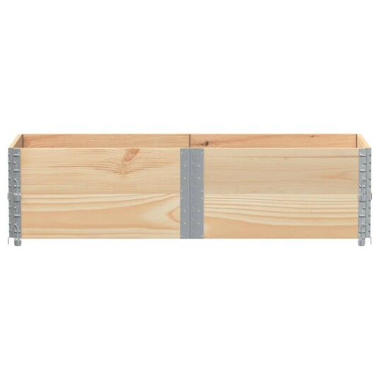  Pallekarmer 2 stk 150x50 cm heltre furu