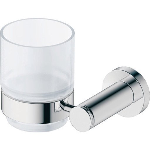 Duravit D-Code tannkrus, venstre, krom
