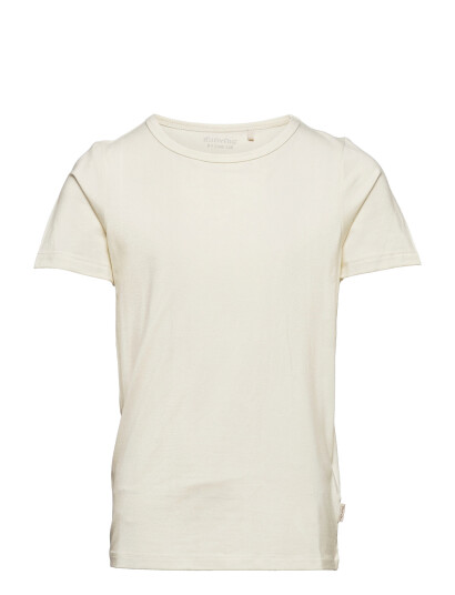 Minymo Blouse Ss - Bamboo - Cream - 92 Minymo Blouse Ss - Bamboo - Cream - 92