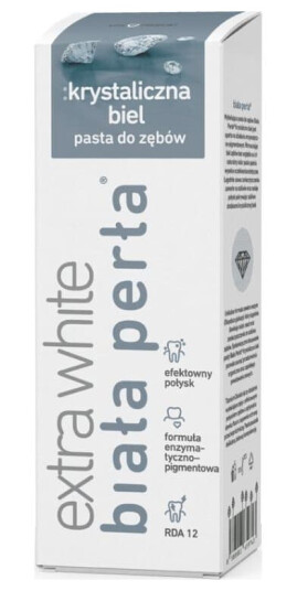Hvit Perła Tannkrem Plus krystallhvit 75ml Hvit Perła Tannkrem Plus krystallhvit 75ml