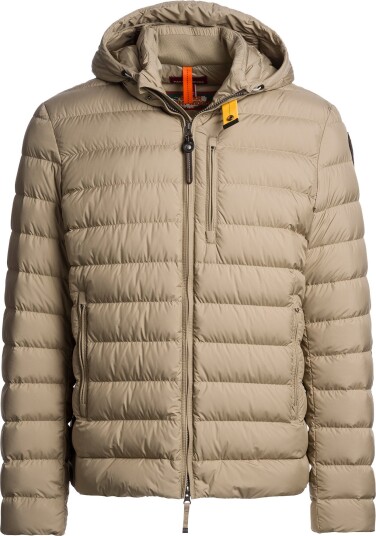 Parajumpers Men"s Last Minute Hooded Down Jacket Muted Khaki M