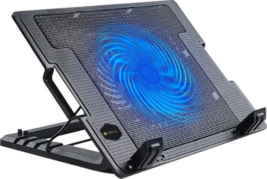 Techly 106244 Laptopkjøler 17,3" 1200 RPM Svart