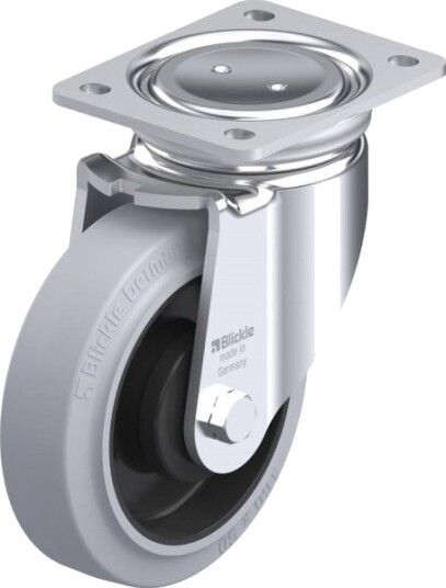 Blickle 851618 Luh-Poev 160Ka-Sg Styrehjul - Hjuldiameter 160 Mm - Bæreevne Maks. 400 Kg (1 Stk.)