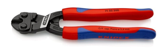 Knipex CoBolt Kompakt Boltkutter 200 mm i Kromvanadiumstål med Plastgrep