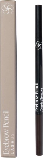 LashUs Eyebrow Pencil, Dark Brown LashUs Eyebrow Pencil, Dark Brown