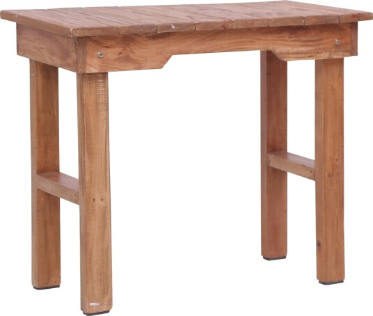 Endebord 70x35x60 cm heltre mahogni 8719883684055