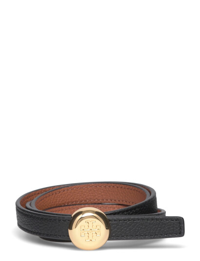 Tory Burch Romy Reversible Belt Black XS Tory Burch Romy Reversible Belt Black XS