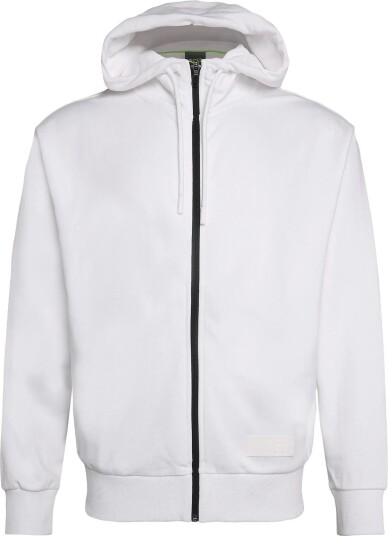 BOSS Sw_Hoodie Fz WHITE S