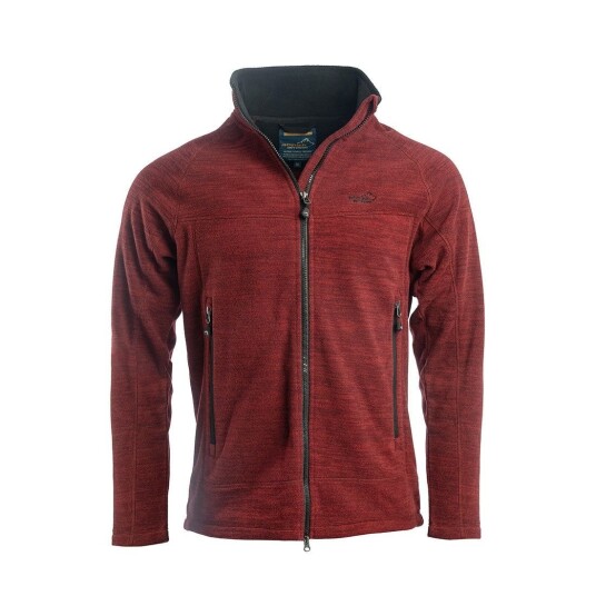 Arrak Outdoor Hiker fleece M Dark red melange 4XL