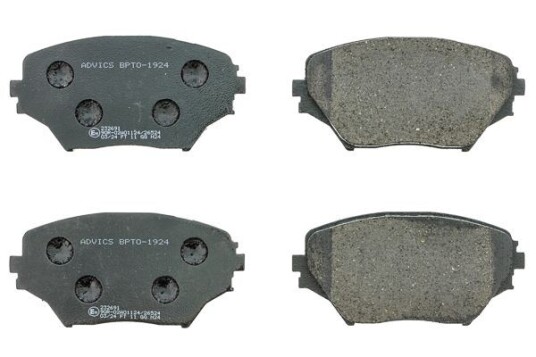 Bremseklosser AISIN BPTO 1924